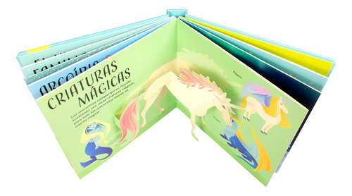 Unicornios. Increíble En 3d Pop-up / Pd., De Silver Dolphin. Editorial Silver Dolphin Infantil, Tapa Dura, Edición 01 En Español, 2023