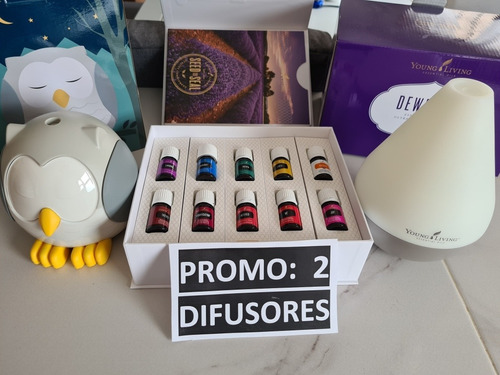 Young Living Kit Premium Buho + Dif Dewdrop + Aceite 