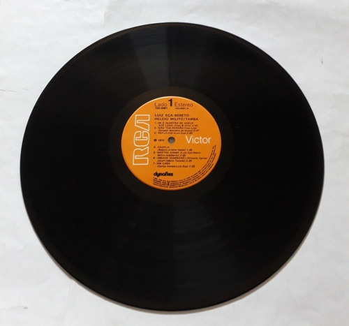 Lp Luiz Eça - Bebeto - Helcio Milito / Tamba 1974 Original (Usado)