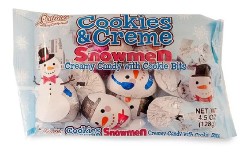 Palmer Chocolate Cookies & Creme Snowmen 128 Gr