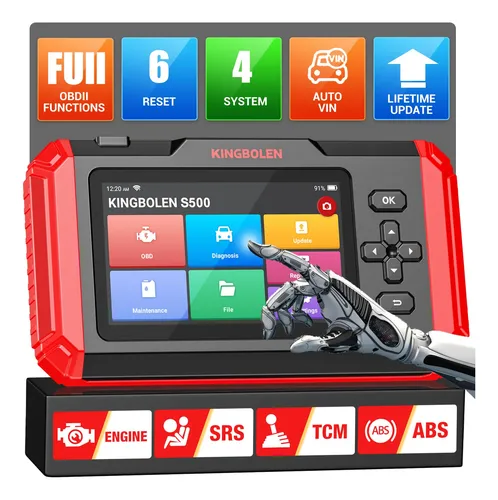 Escáner De Diagnóstico Kingbolen S500 Obd2 Para Car 4 System
