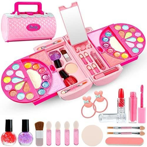 Maquillaje Infantil Kit Para Niña, Juego De 42yvz