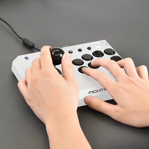 Control Tipo Arcade Hori Mini, Compatible Con Ps5 / Ps4 / Pc
