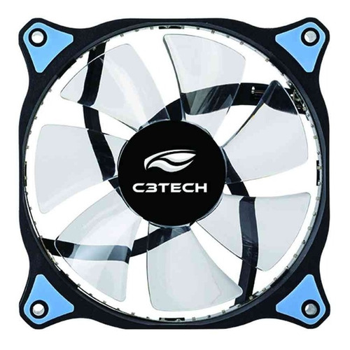 Cooler Fan 120x120 30led Azul Storm C3tech F7-l130bl
