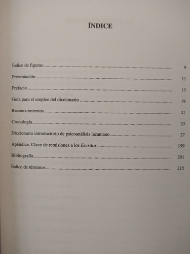 Diccionario Introductorio De Psicoanálisis Lacaniano - Evans