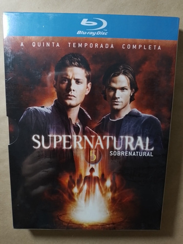 Blu-ray Supernatural 5ª Temporada Completa Lacrado!