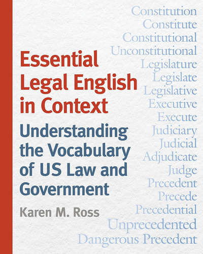 Libro:  Essential Legal English In Context