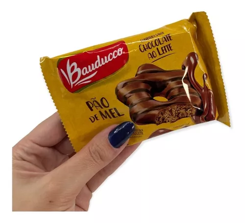 Pão Mel Bauducco 36G Cobertura Chocolate