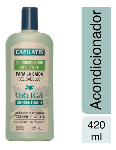 Set Capilatis Ortiga Concentrado Graso Shampoo + Acond.