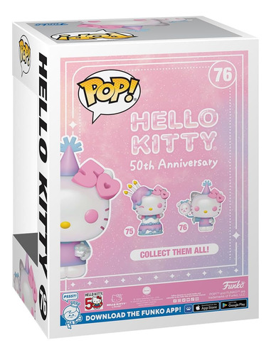 Funko Pop Hello Kitty 50 Aniversario Hello Kitty Con Balon #