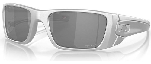 Gafas de sol Oakley Fuel Cell X-silver Prizm Black, color gris claro con montura, color negro pulido