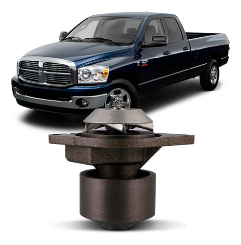 Imagem 5 de 6 de Bomba Dagua Dodge Ram 2500 5.9 24v 6cc 2004 A 2010