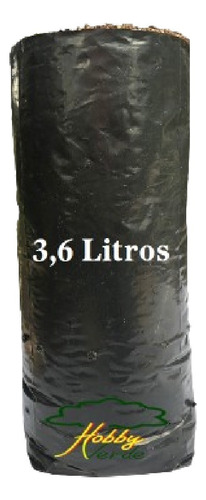 Saquinho Saco Plástico Para Mudas - 20 X 35 X 0,10 - 100 Ud