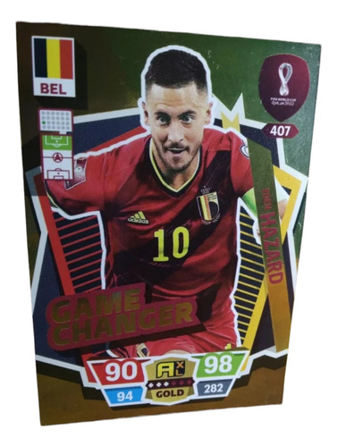 Adrenalyn Qatar 2022 Panini Eden Hazard Game Changer 