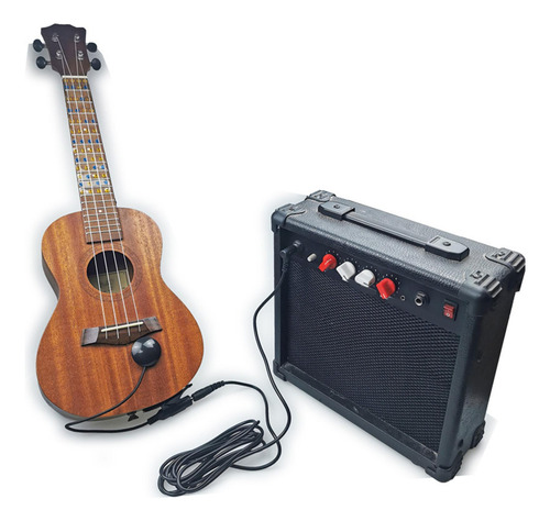 Entre Em Contato Com O Microfone Piezo Pickup Com Padrão