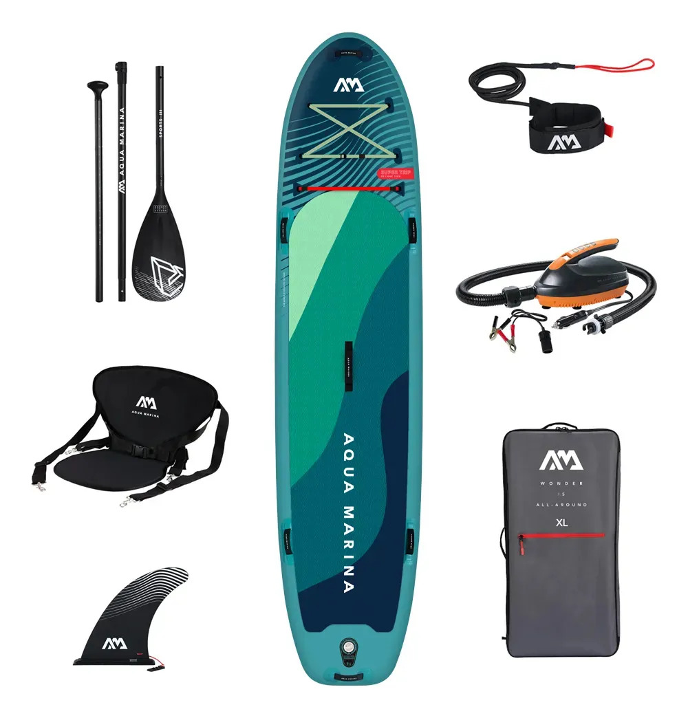 Tabla Standup Inflable Aquamarina Supertrip Essential Family Azul Marino