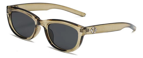 Gafas De Sol Retro Con Montura Ovalada, Gafas De Sol Unisex