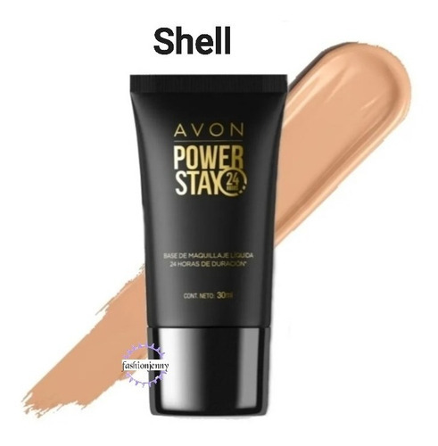 Base de maquillaje líquida Avon Power Stay Base de maquillaje liquida Avon Power Stay tono shell - 30mL 30mg