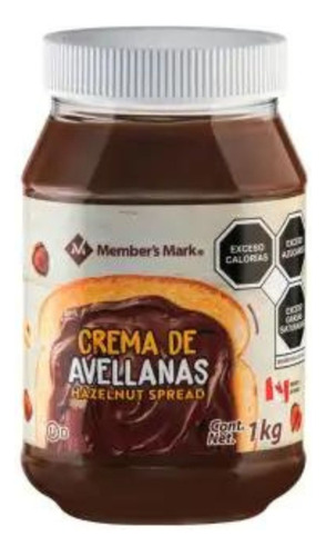 Crema De Avellana Member's Mark 1 Kg