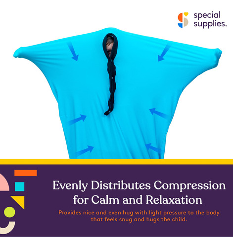 Sensory Body Sock Special Supplies, Envoltura Corporal Compl