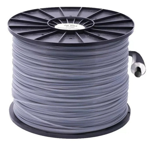 Hilo Nylon Redondo Alma Acero 370mts ..080 2 Mm 50719316