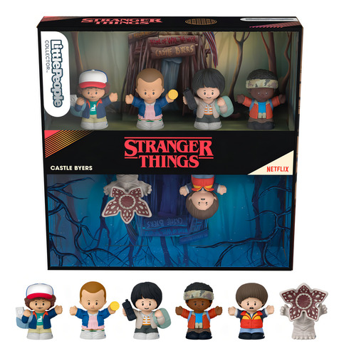 Little People Set De Stranger Things Castillo Byers