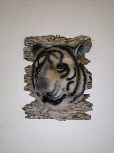 Cuadro Realista 3d Tigre 