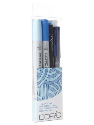 Copic Doodle - Kit Marcadores Azules