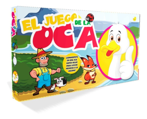 Juego Mesa El Juego De La Oca Infantil Niños Original Yuyu