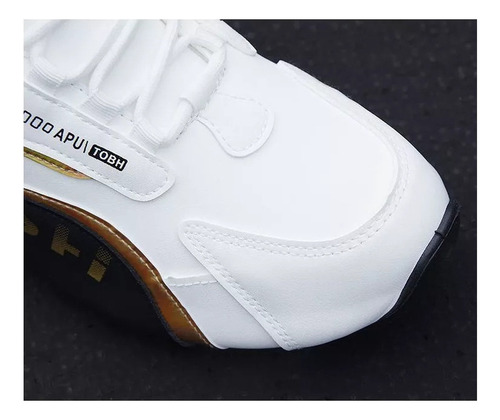 Zapatillas Deportivas Informales Nuevos Zapatos Planos Cuero