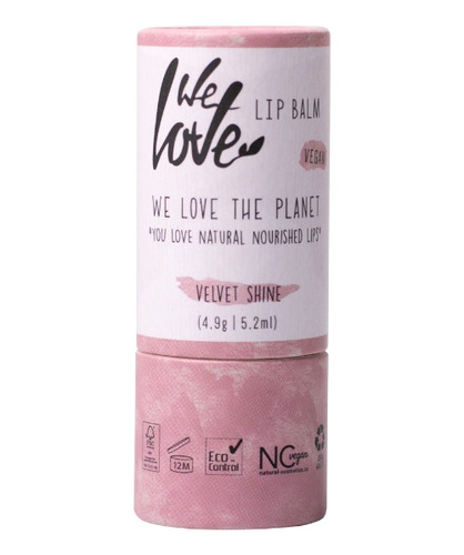 Bálsamo Lab We Love The Planet Velvet Shine Lip Balm 4,9 Gr