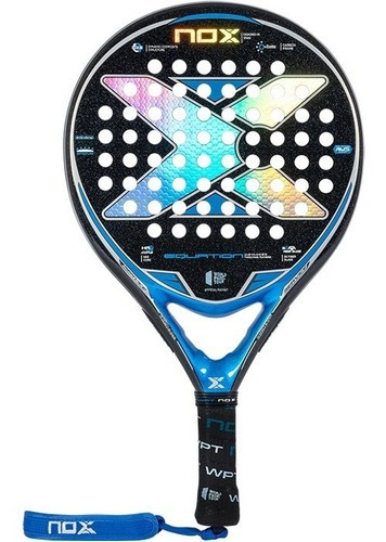 Pala Nox Equation World Padel Tour Edition 2023 Color Negro-azul