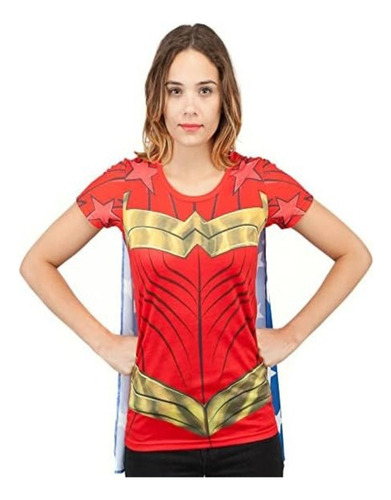 2024 Camiseta Con Capa Wonder Woman Wonder Woman For