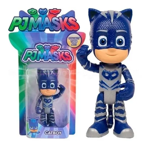 Mu eco Pj Masks Gat Uno Articulado Heroes Pijama 8cm