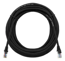 Comprar Patch Cord  Utp Giga Cat6 Patch Panel Preto 7 Metros Pronto 