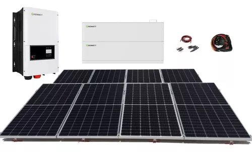 Panel Solar Bateria Litio Autonomo Isla 17 Kwh Dia 120/240v