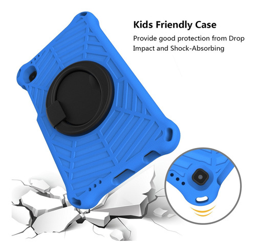 Bh Compatible Funda De Tableta Eva Para Samsung Galaxy Tab