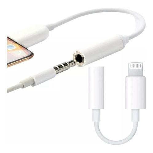 Adaptador De Audio Para iPhone Auxiliar A Lightning Tienda 