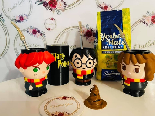 Set Mate Harry Potter - Ron Weasley - Hermione Granger