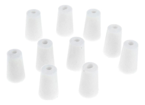 6 Tapones De Goma De 10 Piezas Con Tapones Cónicos 10-14 Mm