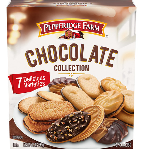 Pepperidge Farm Cookies Colección De Chocolate, 7 Variedad.