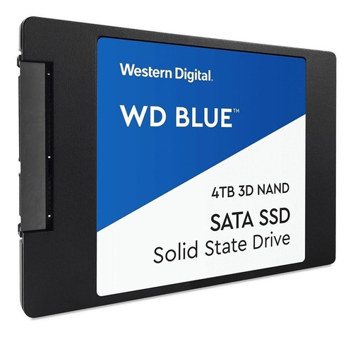 Imagen 2 de 4 de Disco sólido SSD interno Western Digital WDS400T2B0A 4TB azul