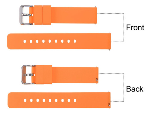 Correa De Silicona For Reloj Inteligente Con Hebilla