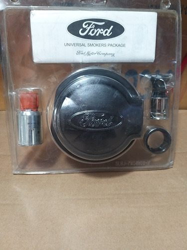 Cenicero Y Encendedor Ford Lobo Mustang Nuevo Original