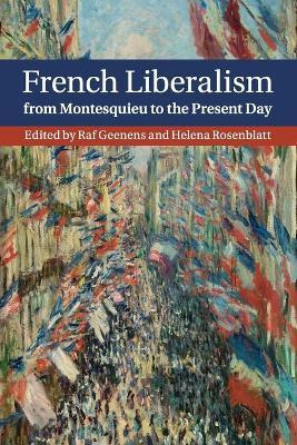 Libro French Liberalism From Montesquieu To The Present D...