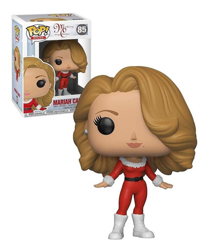 Boneco Funko Pop 85 Mariah Carey Rocks Merry Christmas