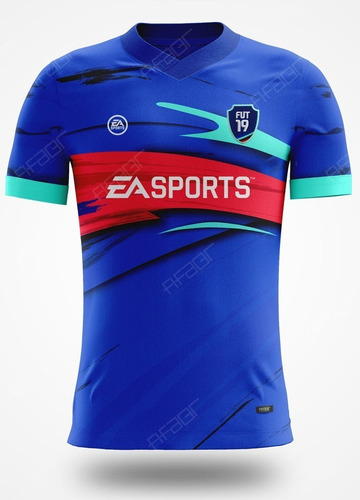 Camisa Fifa Ultimate Team Totw Edition Azul E Vermelha