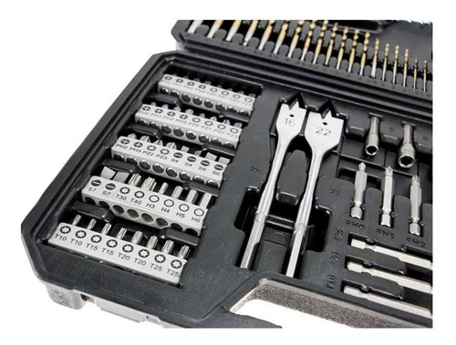 Set Kit De Brocas Y Puntas Para Taladro 103 Piezas Bosch