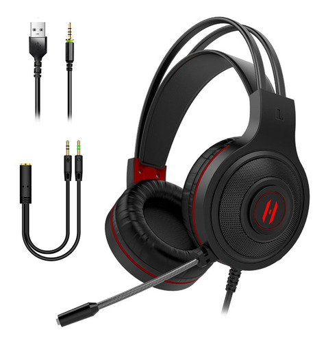 Fone De Ouvido Headset Gamer Com Microfone Ps4 Xbox One F26