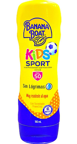 Protetor Solar Infantil Fps 50 Sem Lagrimas Kids Sport 180ml